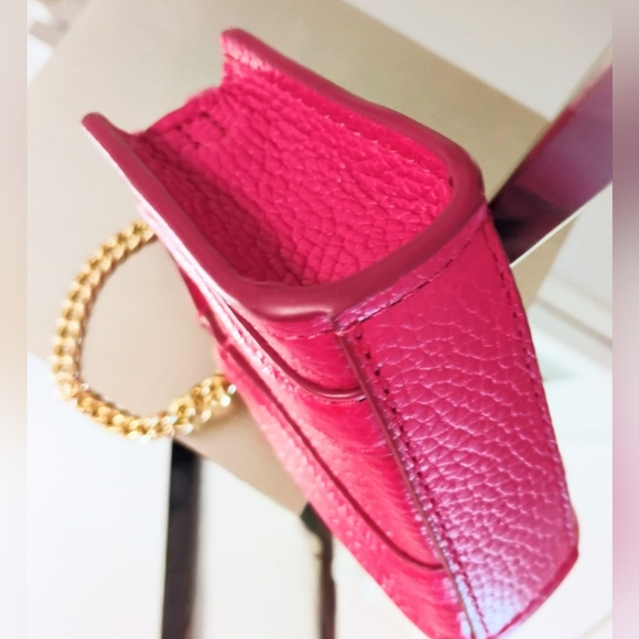 NWOT Marc Jacobs Nano Tote Bag Charm - Hot Pink - Picture 7 of 16